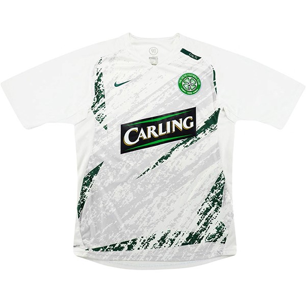 Maillot Football Celtic Exterieur Retro 2007 2008 Blanc